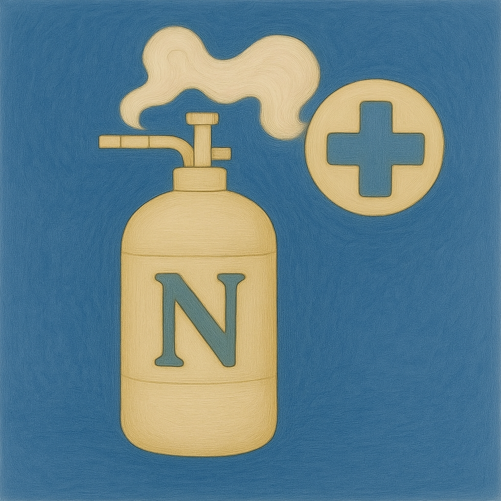 Nitrógeno en el aire